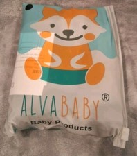 NIP Alvababy 2 Pcs Cloth Diaper Wet  Dry Reusable Waterproof 2 Zippered Pockets