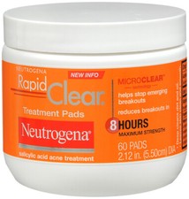NEUTROGENA RAPID CLEAR PAD MAXIMUM STRENGTH 6...