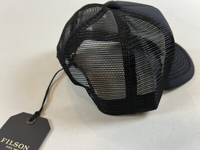 FILSON MESH HARVESTER CAP BLACK TIMBER CO. OS NWT | eBay