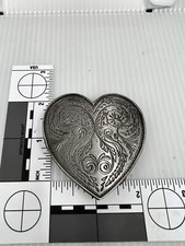 1983 Heart Belt Buckle by Arroyo Grande