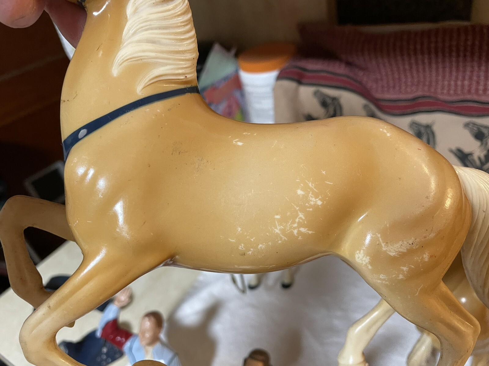 C1950’s HARTLAND HORSES, RIDERS, SADDLES, ROY, DALE, ANNIE, LUCAS