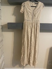 Merokeety dress Small Medium Floral Lace Cocktail Dress