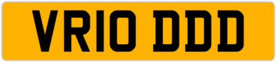ROD   RODS RODDY RODERIC PRIVATE REGISTRATION NEW CAR NUMBER PLATE REG VR10 DDD