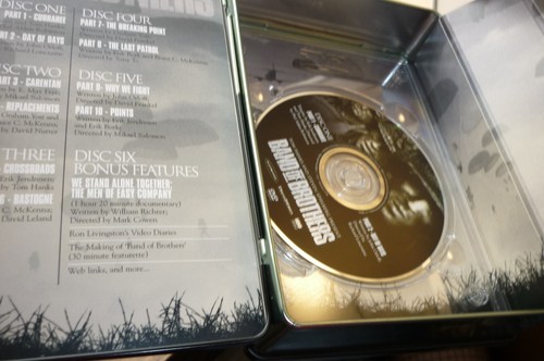 Band of Brothers 6-Disc DVD Set Metal Tin Case TOM HANKS MILITARY - Bild 5 von 18