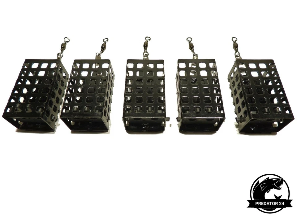 5 Stück Futterkorb Feederkorb Angelkorb 10g 20g 40g 50g 60g 70g 110g 120g 150g - Bild 2 von 4