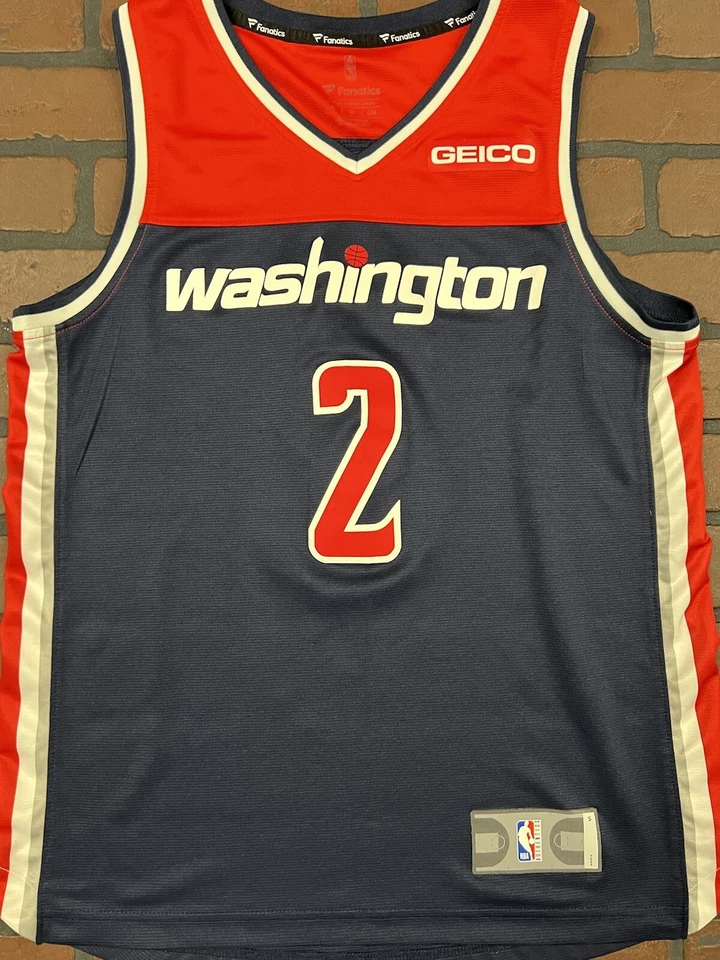 Washington Wizards NBA Kahn Wall Fanatics Jersey Small - Image 2 of 4