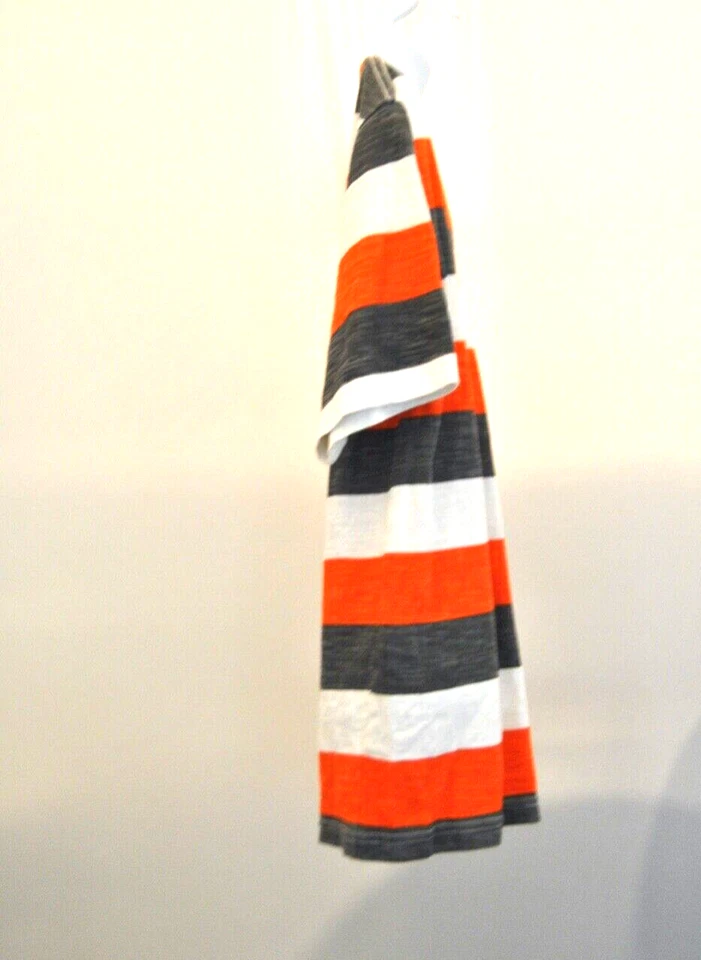 Camisa Niños Desteñida Gloria Grande 10-12 Naranja/Gris/Blanco en Color Foto 3 de 4