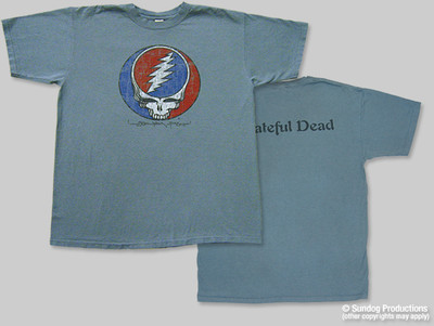  4XL Steal Your Face Distressed Shirt -New - Looks like you've had it for 25 yrs