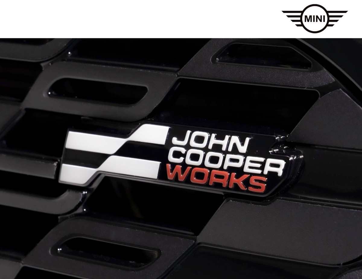 Genuine MINI Countryman U25 JCW John Cooper Works Badge Emblem