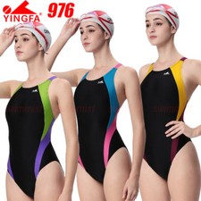NWT YINGFA 976 WOMEN'S COMPETITION RACING TRAINING SWIMSUITS SWIMWEARS ALL SIZE