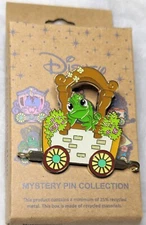 Disney Character Train Car Blind Box Connectable Pin -Rapunzel - Pascal - opened