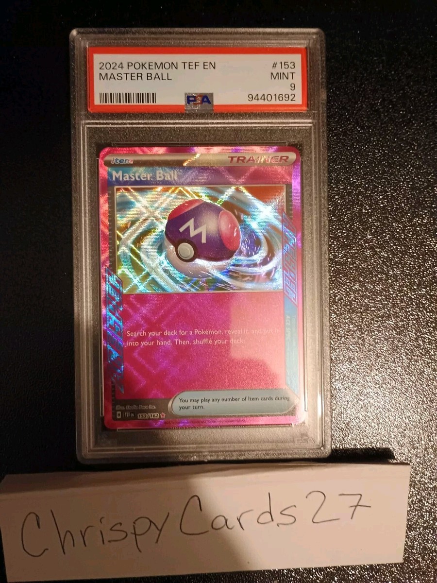 Master Ball 153/162 SV05: Temporal Forces Holo for sale online | eBay Master Ball 153/162 SV05: Temporal Forces Holo for sale online | eBay