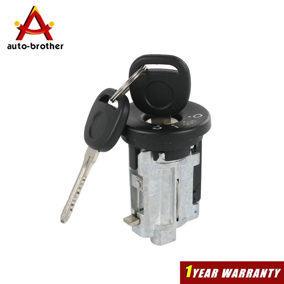 IGNITION LOCK CYLINDER W/2 KEYS 19207987 FOR 2004-2008 PONTIAC GRAND PRIX - Image 3 of 4