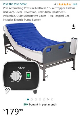 Vive Alternating Pressure Mattress 5''
