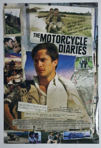 The Motorcycle Diaries 2004 Double Sided Original Movie Poster 27" x 40"