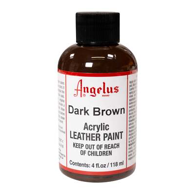 Angelus Dunkelbraun (018) Lederfarbe 118ml (105,93 /1L) Leder Schuhfarbe Dunkel