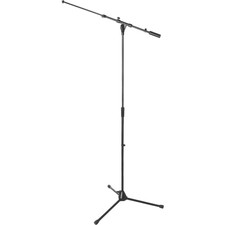 On-stage Ms9701tb+ Heavy-duty Tele-boom Microphone Stand- Black