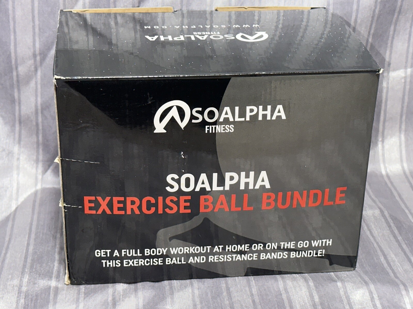 SoAlpha Exercise Ball Bundle- NEW IN BOX