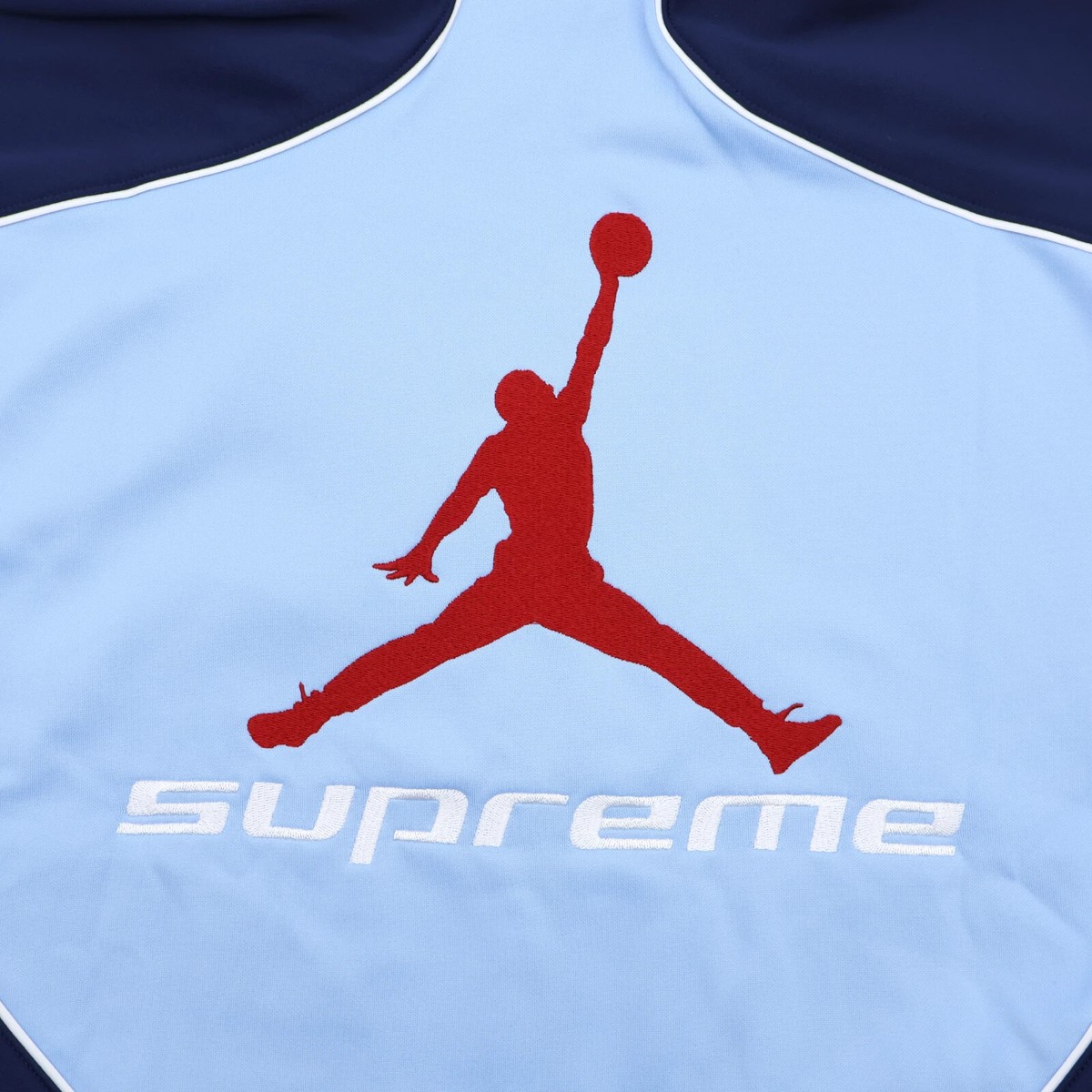 Supreme Jordan Tricot Track Jacket Blue | eBay