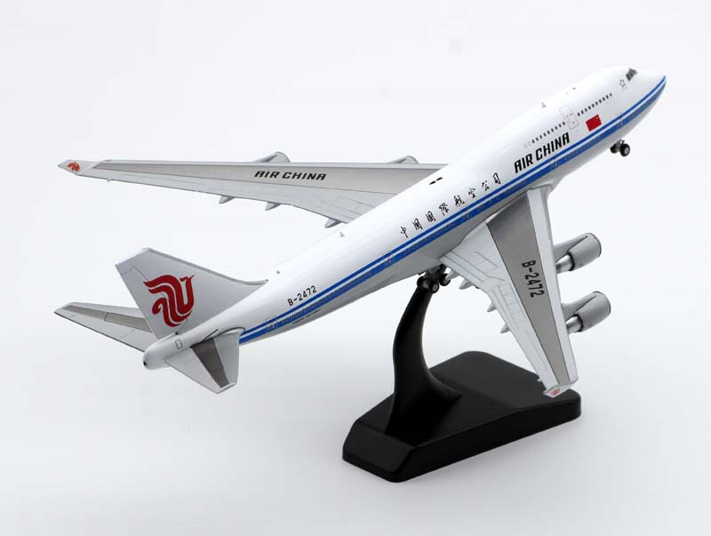 JC Wings AIR CHINA For Boeing 747-400 B-2472 1:400 Aircraft Pre