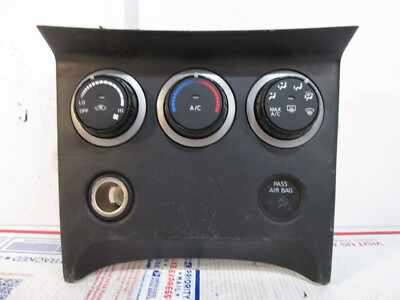   2013 NISSAN ROGUE AC HEATER CLIMATE CONTROL TEMPERATURE FAN REAR DEFROSTER
