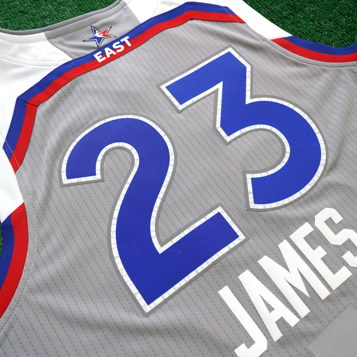 LeBron James Adidas 2017 NBA All Star East Climacool Grey Swingman