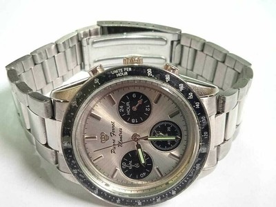 New Original Pierre Ferret Multidial Men's Watch Fixed Bezel 37 mm Old  Stock | eBay