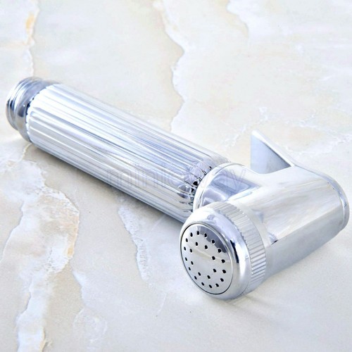 Bathroom Polished Chrome Bathroom Telephone Style Hand Held Shower Head mhh036 - Picture 2 of 6