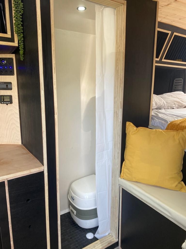 Fiat Ducato Campervan Self Build Shower Room Off Grid eBay