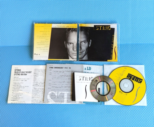 The Best of Sting 1984 -1994 Fields of Gold JAPAN CD mit 3 Zoll CD - Bild 1 von 2