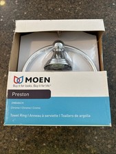 MOEN Preston Towel Ring in Chrome DN8486CH