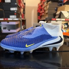 Nike Phantom 6 High Elite FG Blue Soccer Cleats IH1194-400 Men Size 5/Women 6.5