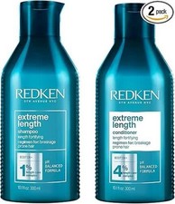 Redken Extreme Length Shampoo 300ml & Conditioner 300ml Duo