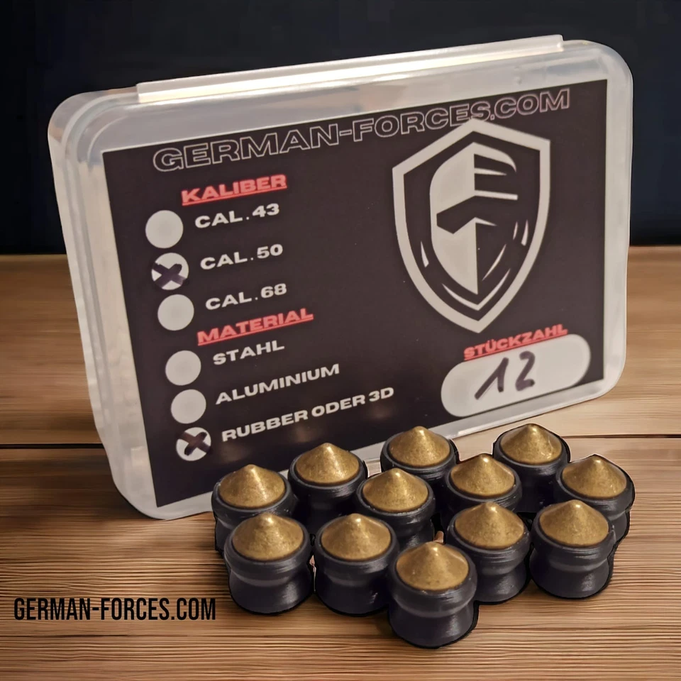 12x HDR50 | TR50 | CaI-50 | passgenau | Metall+3D Druck. - Bild 2 von 4