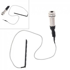 1/4" Stereo End Pin Piezo Pickup Under Saddle Passive for Guitar Ukulele