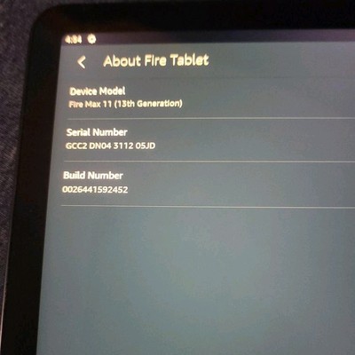 Amazon Fire Max 11 (13th Gen) 64gb (Wifi)