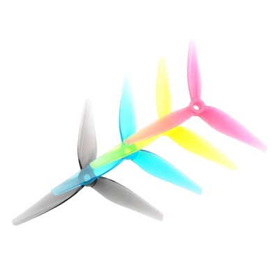 HQProp 5135V2 (R35V2) 5 Inch 3-Blade Propeller Set (2x CW / 2x CCW) Color Option