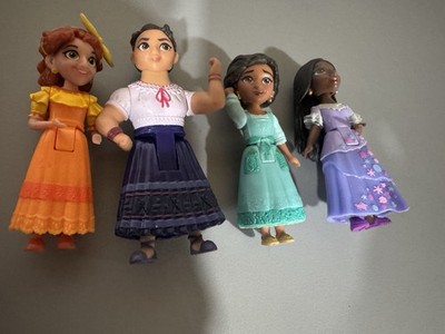 Disney Encanto 4-Figure Set: Pepa, Julieta, Luisa, Isabela Madrigal Family 3-4''
