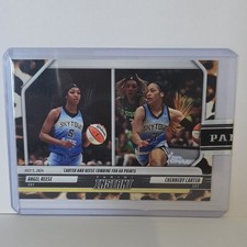 Panini 2024 Instant WNBA Angel Reese Chennedy Carter #138 Chicago Sky- Rare! /10