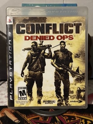 Conflict: Denied Ops for Sony PlayStation 3 PS3 CIB w/MANUAL Mint Disc Fast Ship