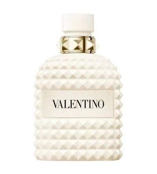 VALENTINO UOMO BORN IN ROMA IVORY EAU DE TOILETTE SPRAY FOR MEN 3.4 Oz  100 ml
