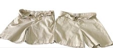 Preloved Old Navy Bermuda School Uniform Shorts for Girls   Size 16   Lot of 2