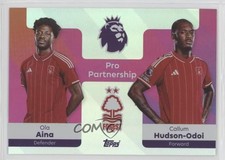 2025 Topps Premier League Pro Partnership Ola Aina Callum Hudson-Odoi #375 0y59