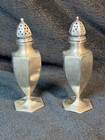 Vintage Sterling Salt and Pepper Shakers-Not Weighted-Engraved-40.8g — photo 4