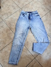 Vintage Light Wash Women  s High-Rise Jeans