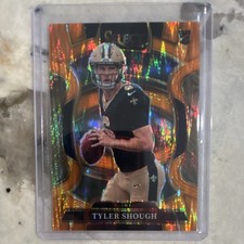 2025 Panini Select Tyler Shough Orange Shock Prizm Rookie #41 /499 Saints