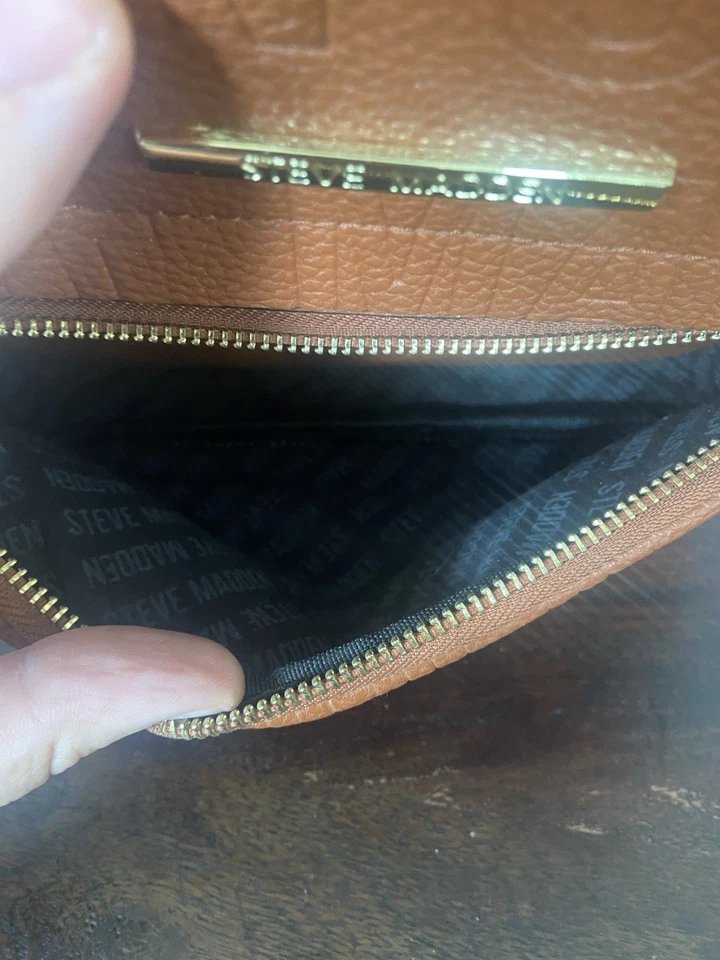 Mochila ajustable Steve Madden marrón Foto 4 de 4