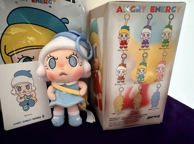 Molly Series Blind Box Figures Toy Plush Pendant Toy-Secret - Blue