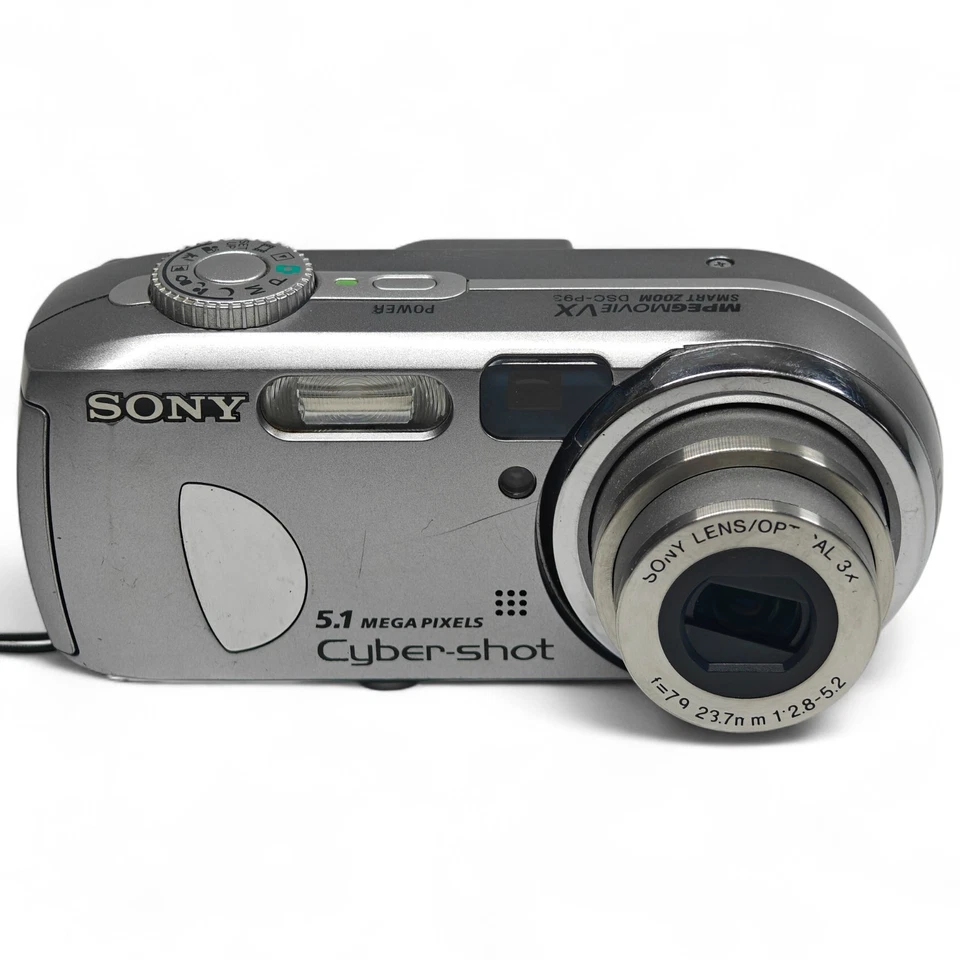 Sony Cyber-shot DSC-P93 5.1MP Digital Camera Retro Y2K Digicam + Case - Image 3 of 4