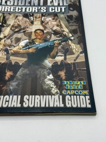 Capcom Resident Evil Director's Cut Official Survival Guide Sega Saturn